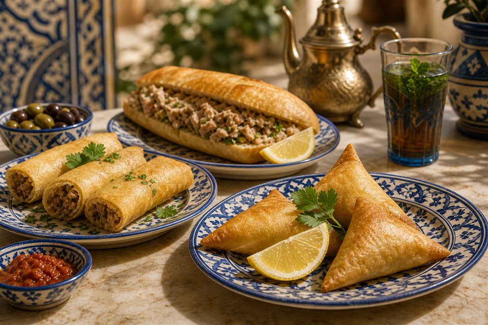 Entr&eacute;es tunisiennes